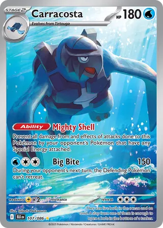 Carracosta (Black Bolt 107/086)